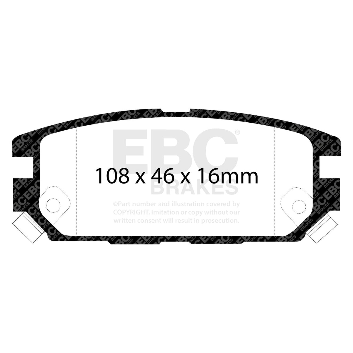 Best Aftermarket EBC Redstuff 3000 Brake Pads DP3987C - Top Value Upgrade for UK Fitment