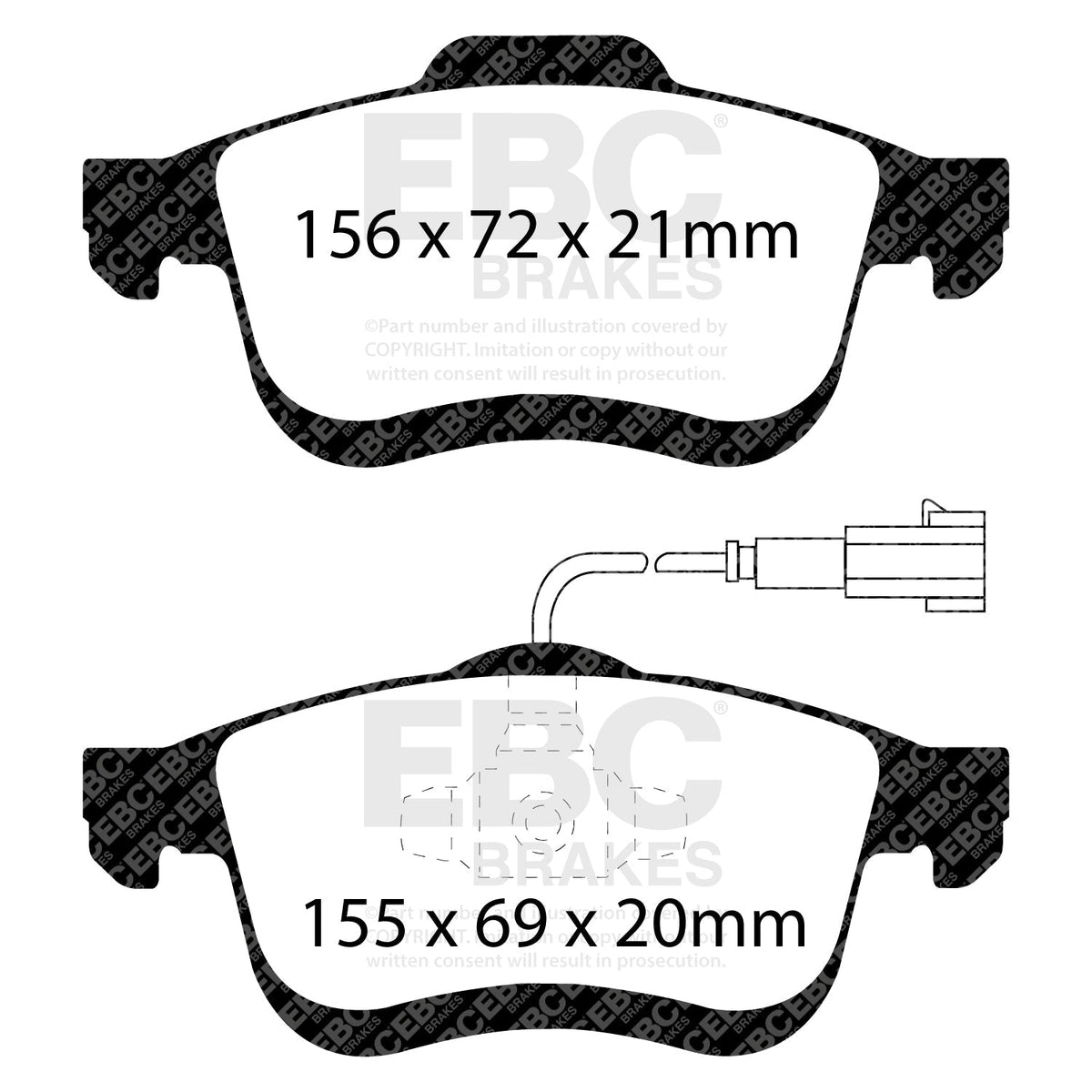 Best Aftermarket EBC Redstuff 3000 Series Brake Pads DP32010C - Top Value Upgrade for UK Fitment