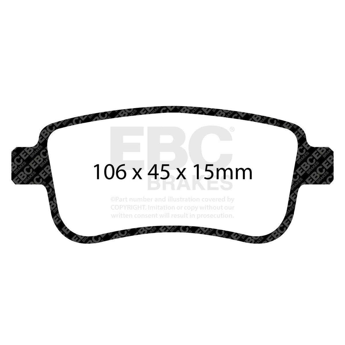 Best Aftermarket EBC Redstuff 3000 Brake Pads DP32025C - Top Value Upgrade, Buy Online Today