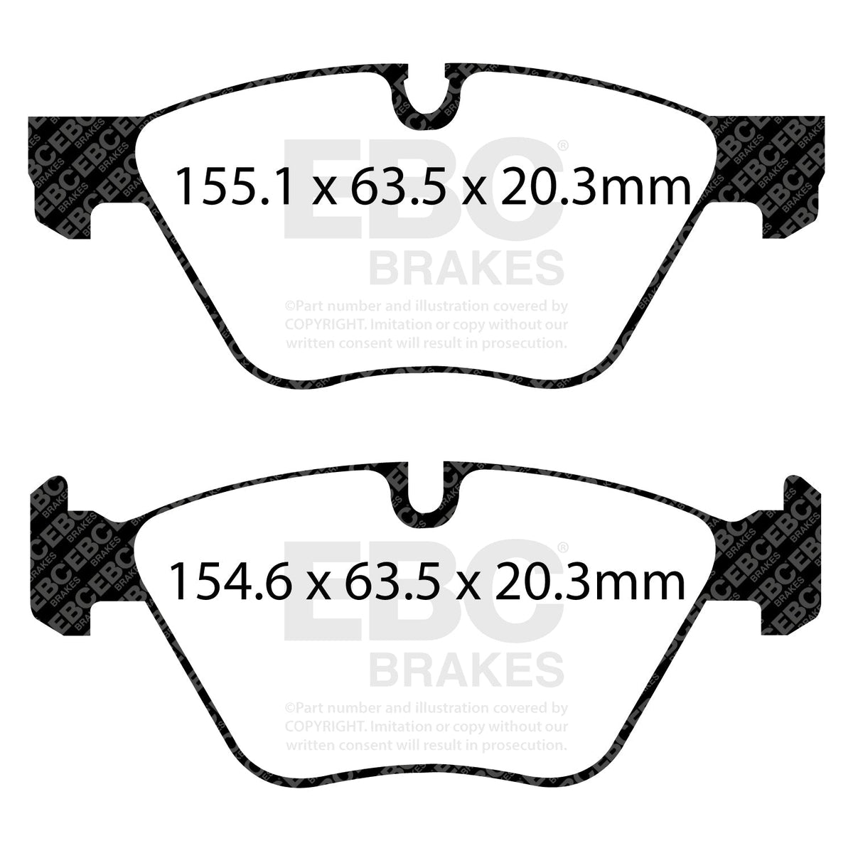Best Aftermarket Brake Pads UK | EBC Redstuff 3000 Series DP32077C - Top Value Upgrade, Buy Online Today