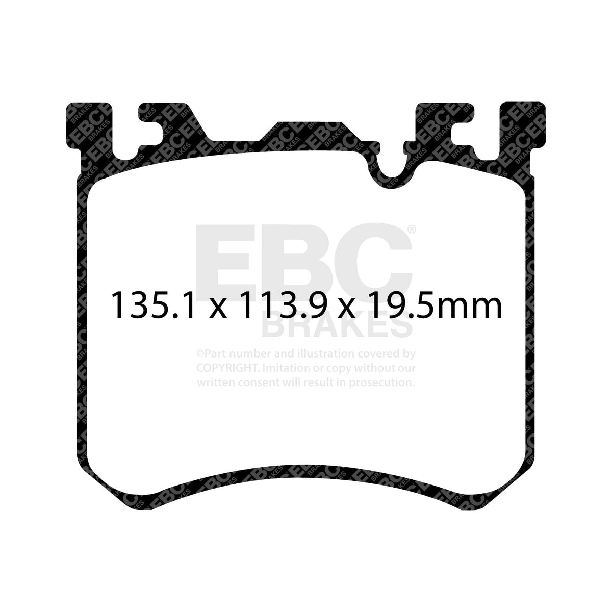 EBC Bluestuff NDX Trackday Brake Pads DP52091NDX Upgrade for UK Track Days