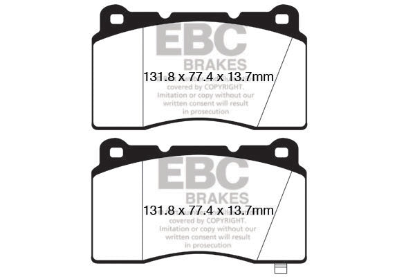 Best Aftermarket Brake Pads UK | EBC Redstuff 3000 Series DP32147C - Top Value Upgrade for Prestige Cars