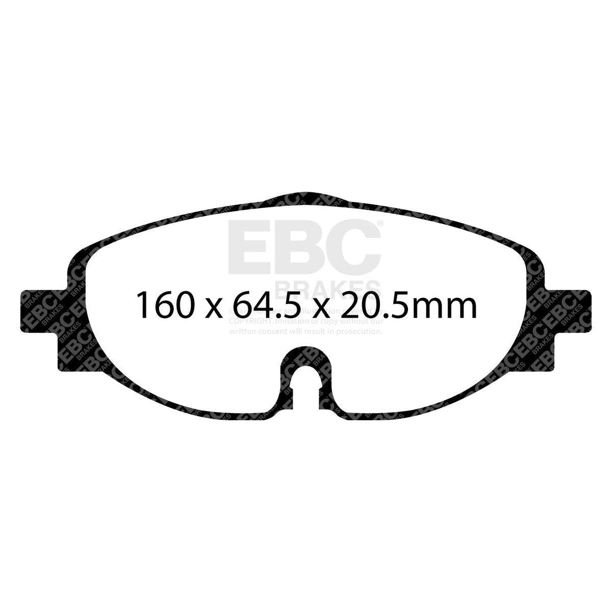 PD16KF017 EBC Greenstuff Pads & BSD Blade Discs