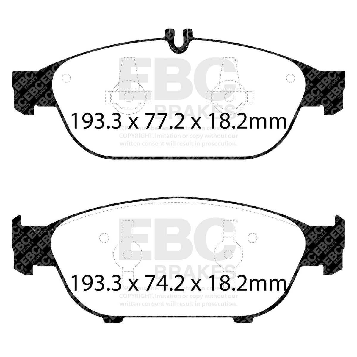 Best Aftermarket Brake Pads UK | EBC Redstuff 3000 Series DP32169C - Top Value Upgrade for Prestige Cars