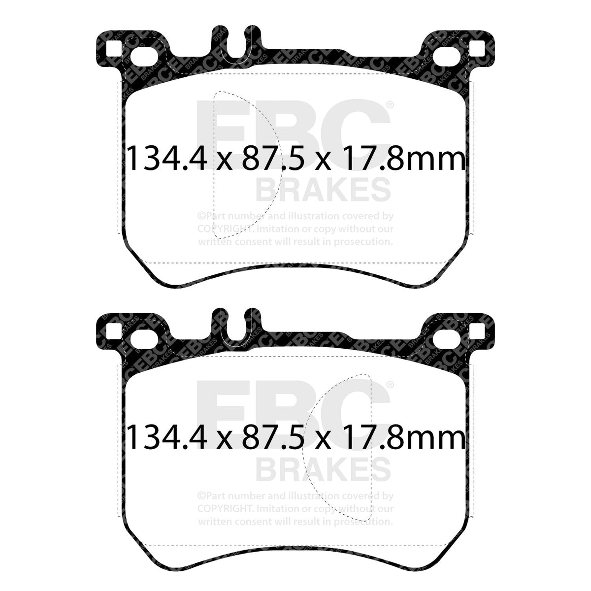 Best Aftermarket EBC Redstuff 3000 Series Brake Pads DP32179C - Top Value Upgrade for UK Fitment