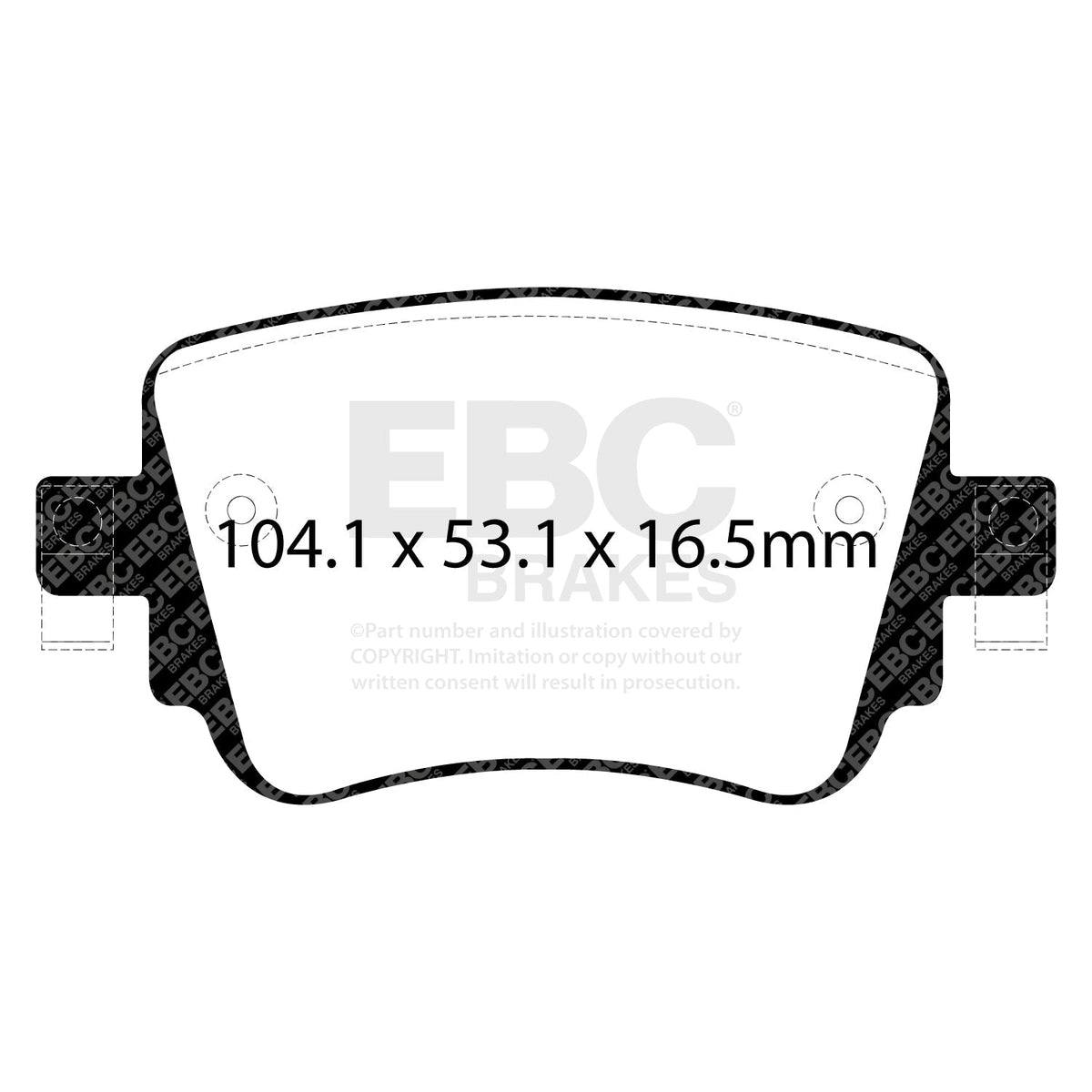 Best Aftermarket EBC Redstuff 3000 Brake Pads DP32201C - Top Value Upgrade, Buy Online Today