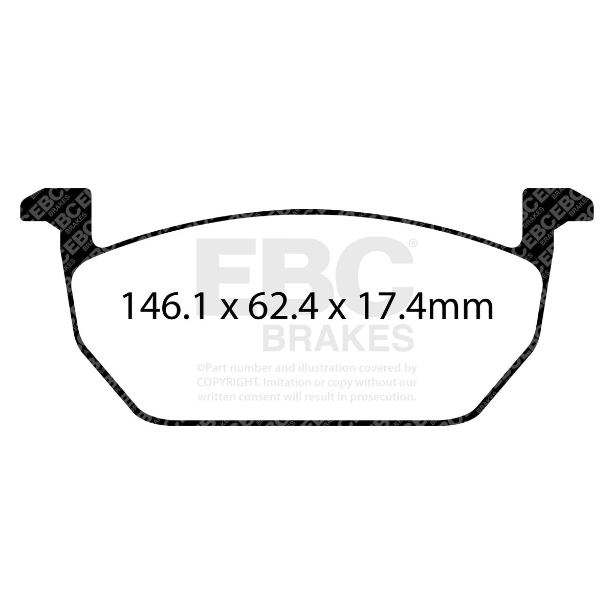 Best Aftermarket Brake Pad & Line Kit UK Fitment - EBC Yellowstuff PLK1986