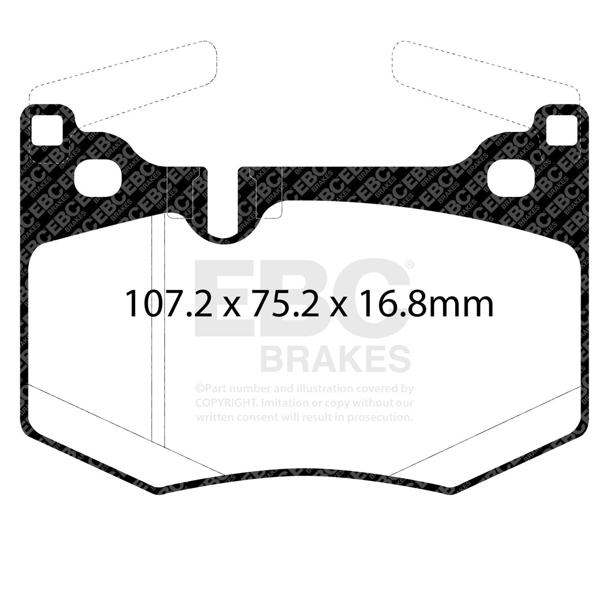 Best Aftermarket EBC Redstuff 3000 Series Brake Pads DP32261C - Top Value Upgrade for UK Fitment