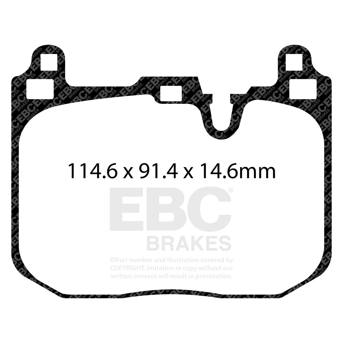 EBC Greenstuff 2000 DP22271 Brake Pads