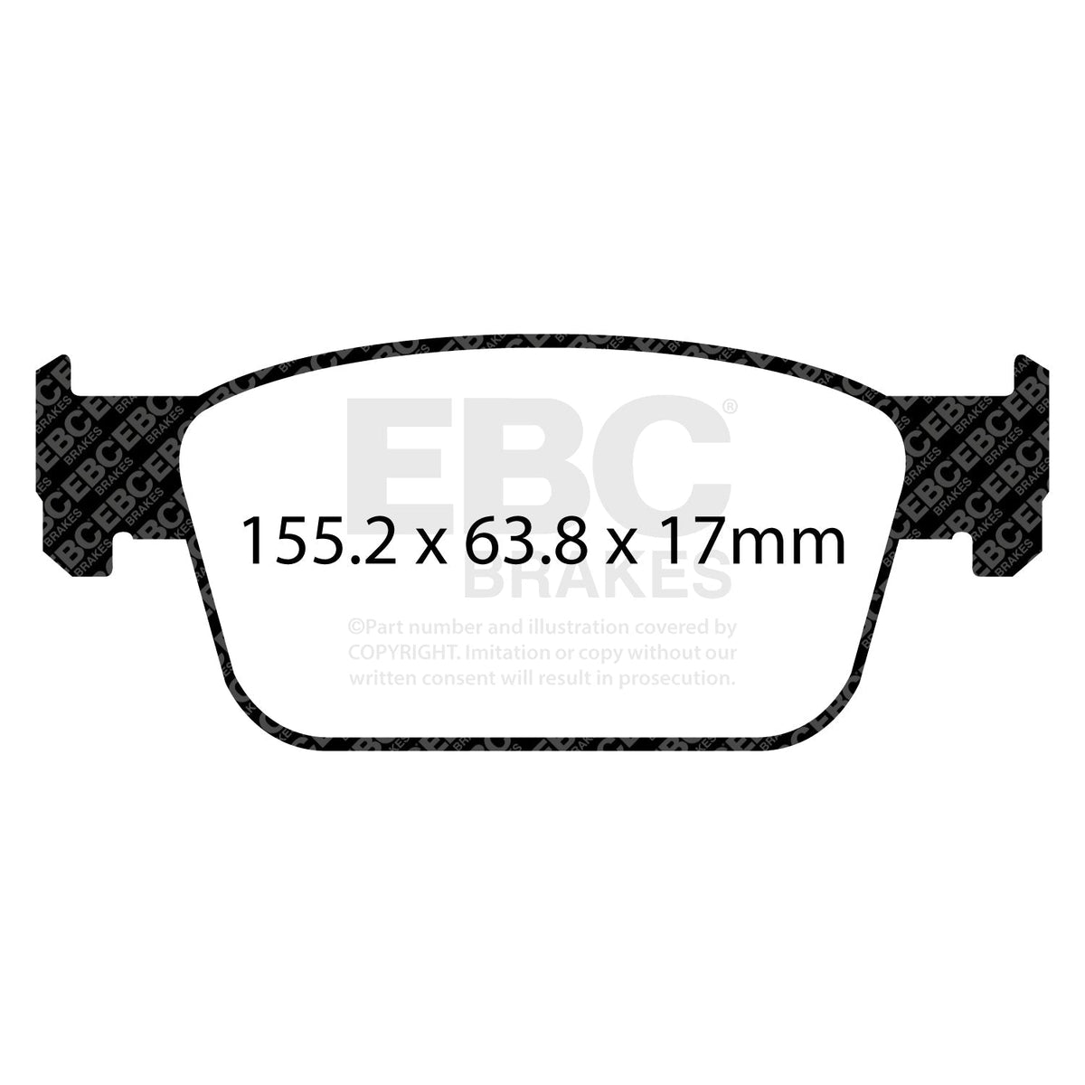 Best Aftermarket EBC Redstuff 3000 Brake Pads DP32273C - Top Value Upgrade, Buy Online Today