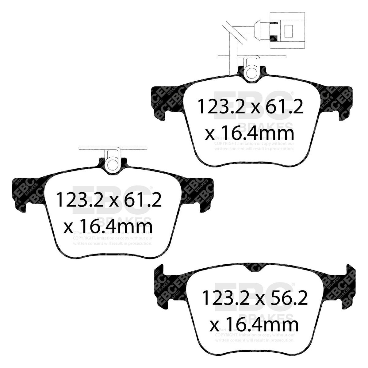 Best Aftermarket EBC Redstuff 3000 Brake Pads DP32295C - Top Value Upgrade for UK Cars