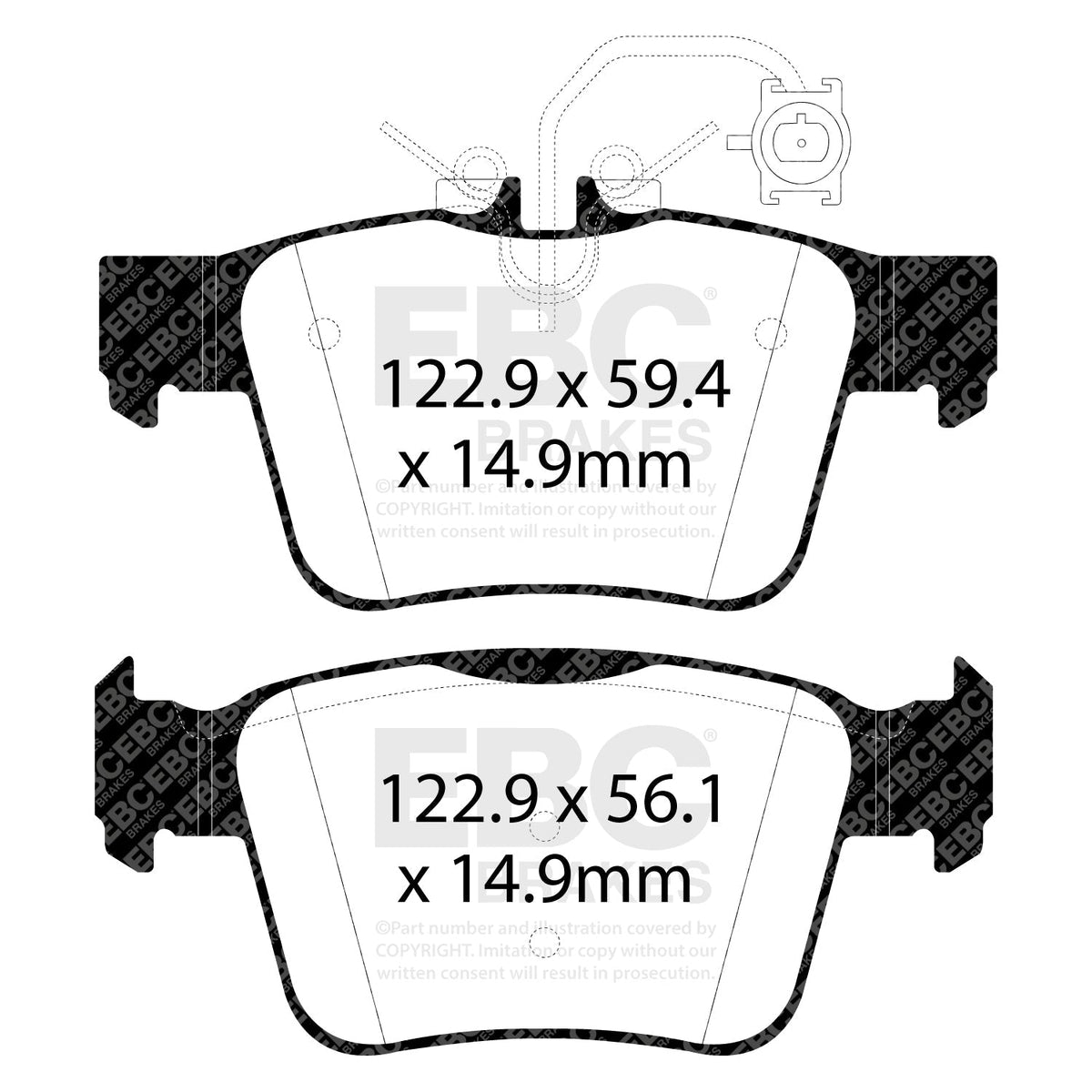 Best Aftermarket EBC Redstuff 3000 Brake Pads DP32315C - Top Value Upgrade, Buy Online Today