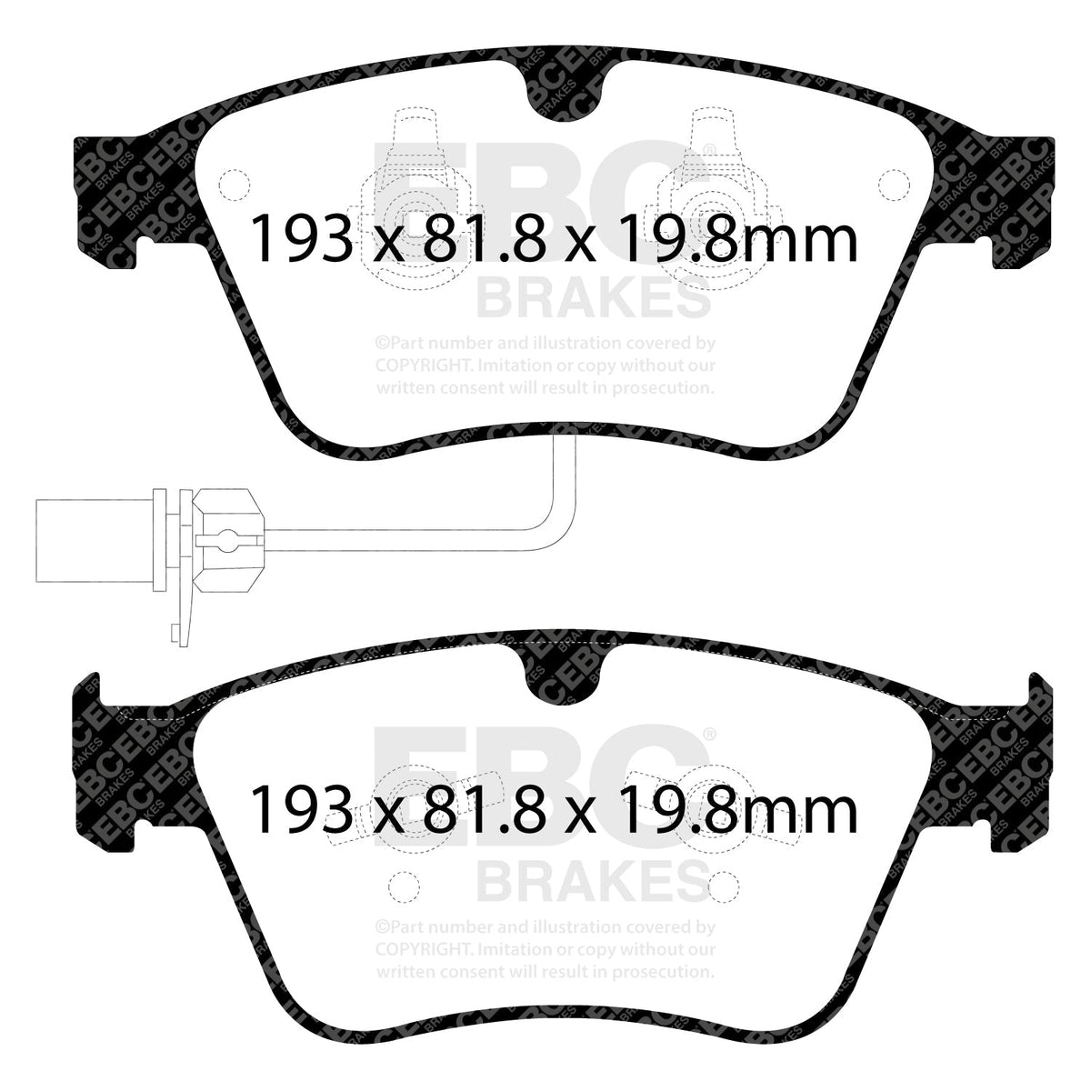 EBC Bluestuff Brake Pad 5000 Series TrackDay Set DP52317NDX Track Brake Pads UK