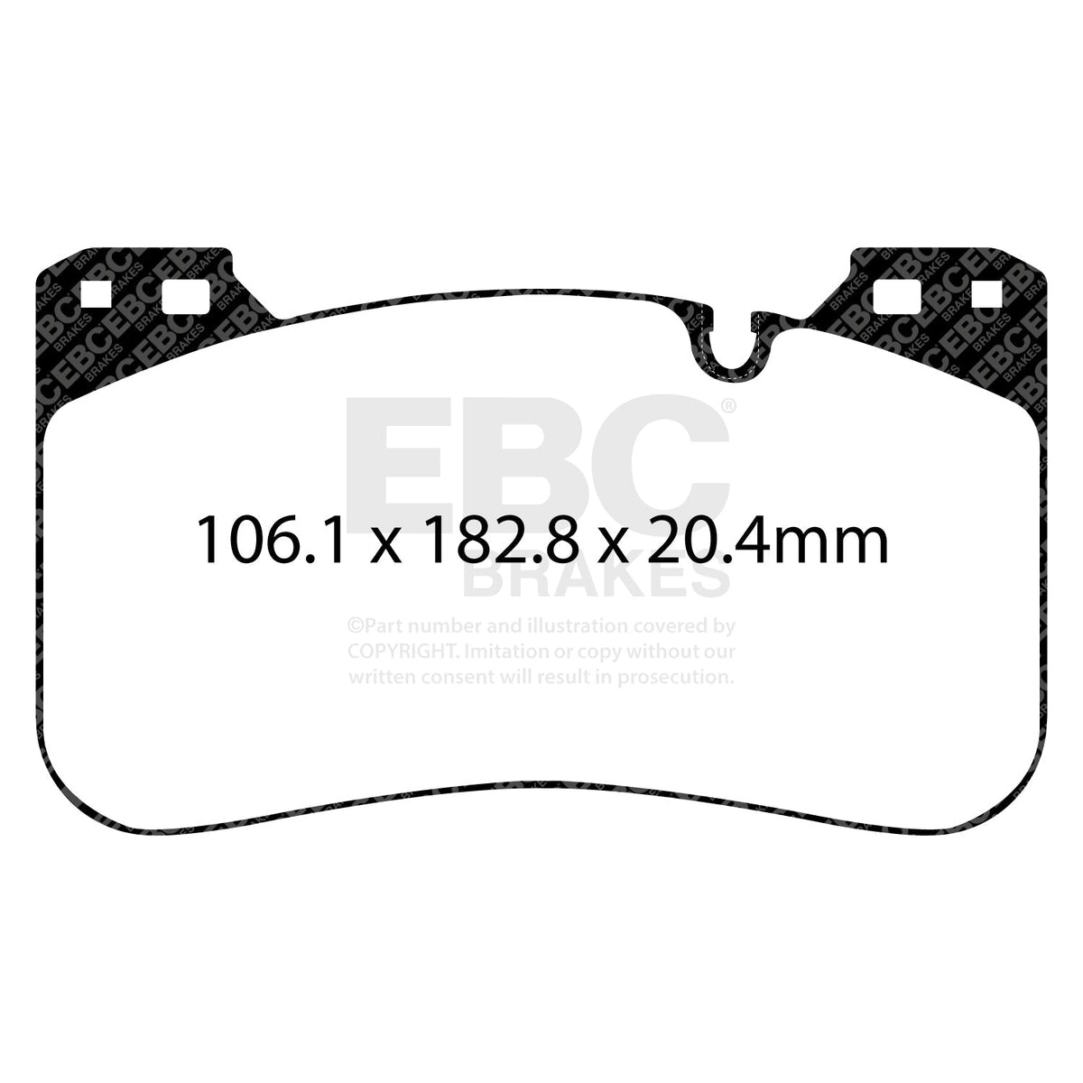 EBC Racing RP-X Track Brake Pads DP82331RPX