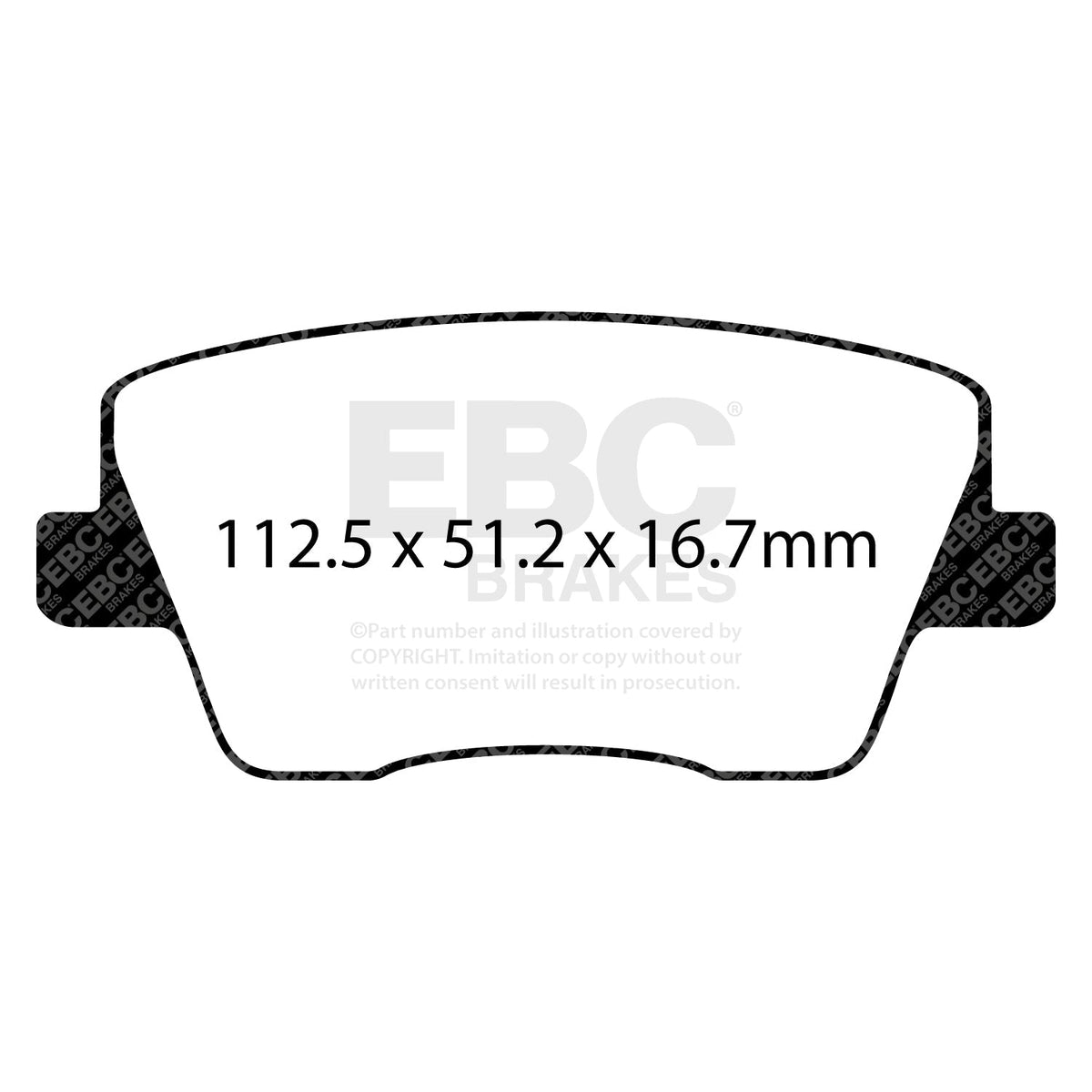 EBC Ultimax2 DPX2344 Brake Pads