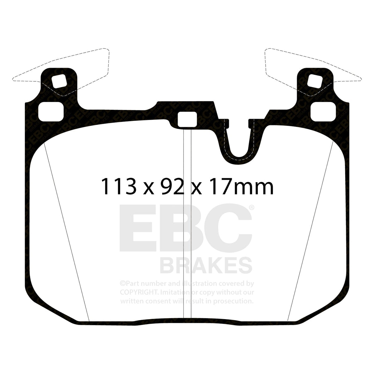 Best Aftermarket Brake Pads UK | EBC Redstuff 3000 Series DP32360C - Top Value Upgrade for Prestige Cars
