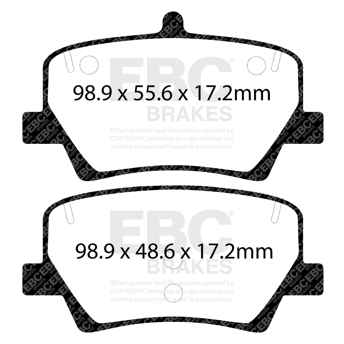 Best Aftermarket Brake Pads UK | EBC Ultimax2 OE Replacement Set DPX2366 - Top Value Upgrade
