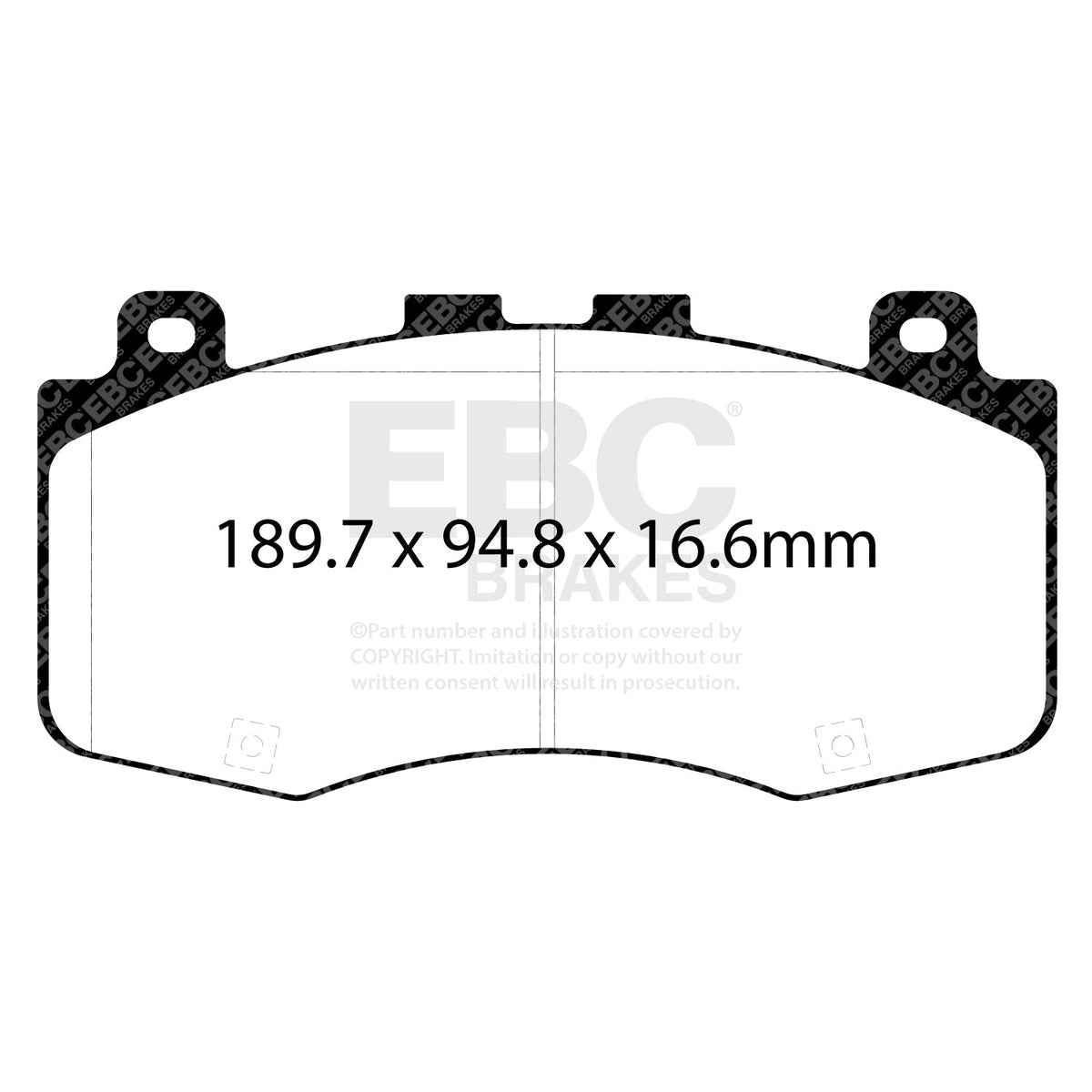 EBC Bluestuff NDX Trackday Brake Pads DP52400NDX Upgrade for UK Track Days