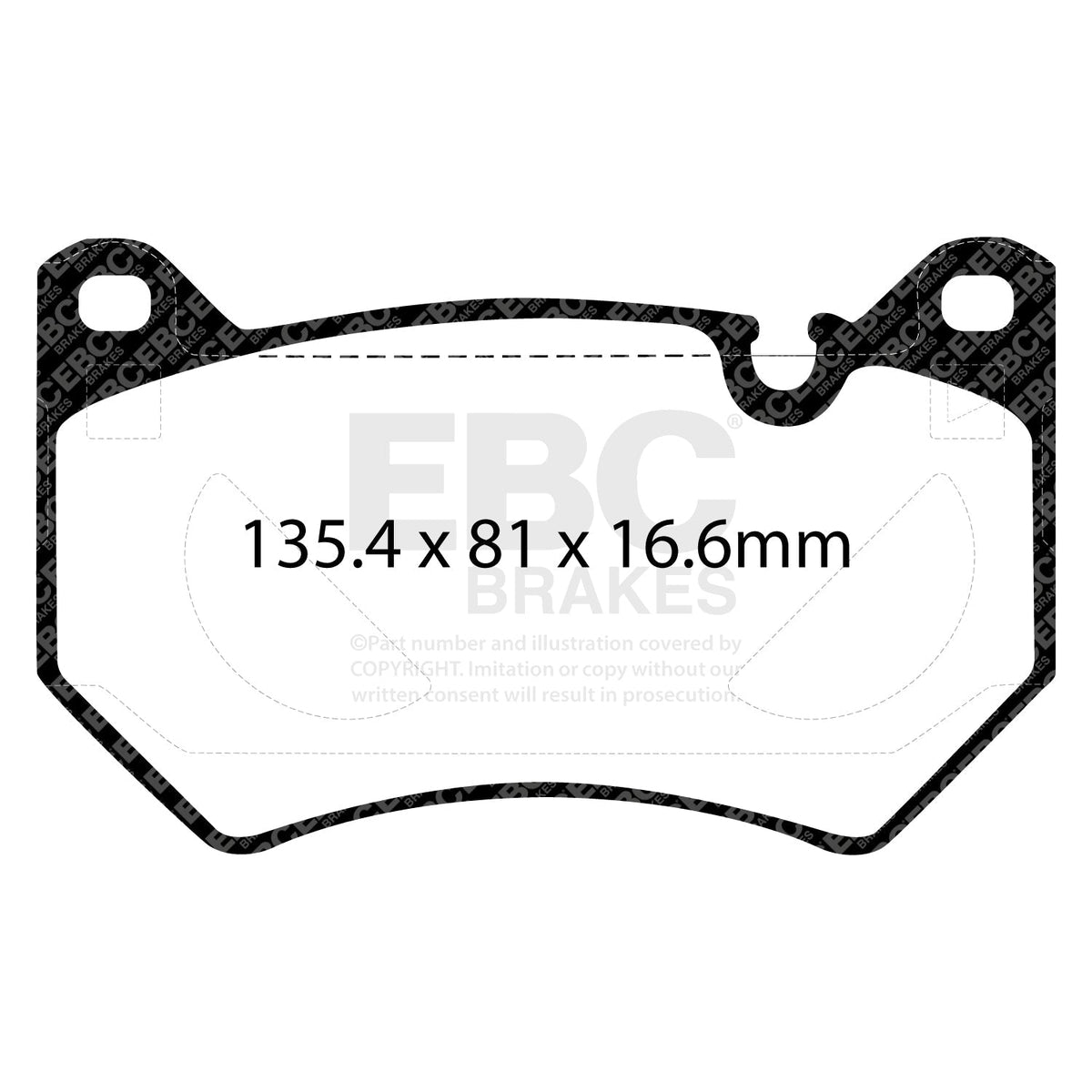 EBC Yellowstuff 4000 DP42436R Brake Pads - Fast Road & Track Day
