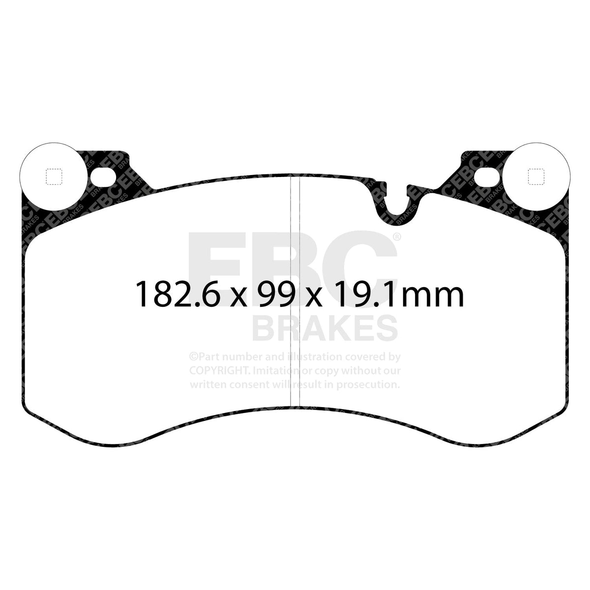 BMW M3/M4 Porsche 991/992 Audi RS EBC RP-X Track Brake Pads DP82454RPX