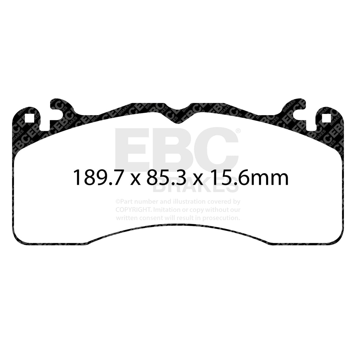 EBC RP-X Track Brake Pads DP83040RPX - Fast Road & Track Day