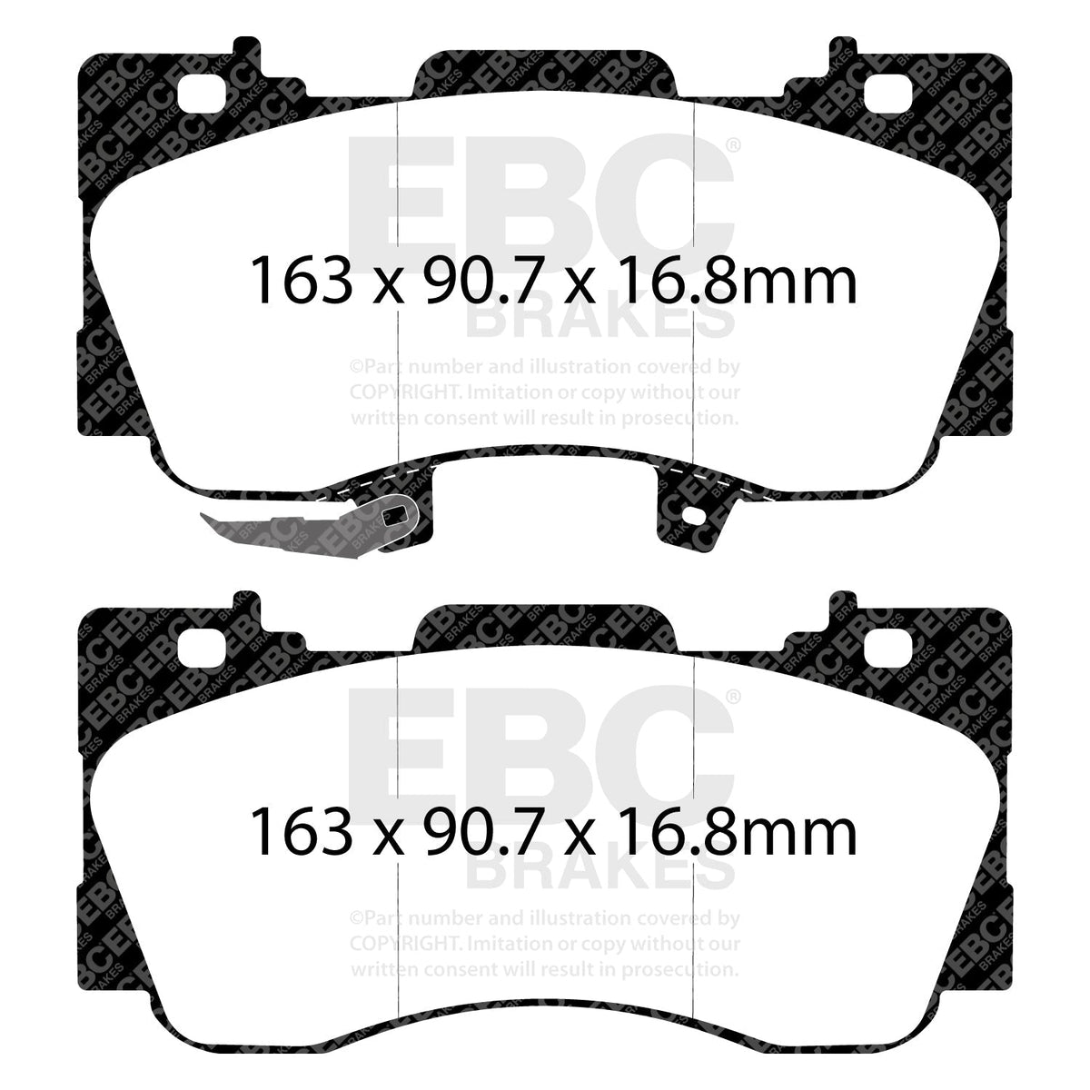 Best Aftermarket EBC Redstuff 3000 Series Brake Pads DP33042C - Top Value Upgrade for UK Fitment