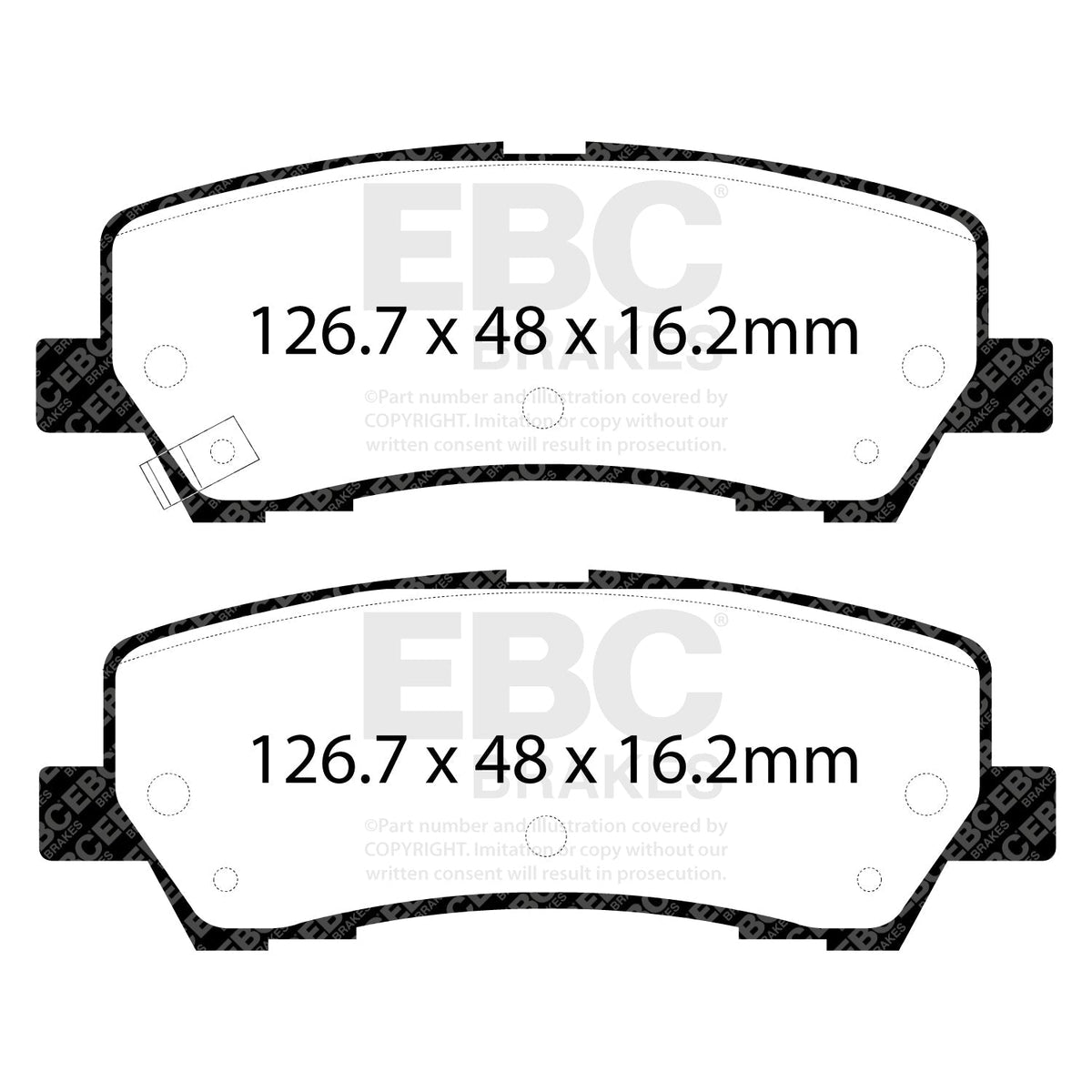 Best Aftermarket EBC Redstuff 3000 Series Brake Pads DP33043C - Top Value Upgrade for UK Fitment
