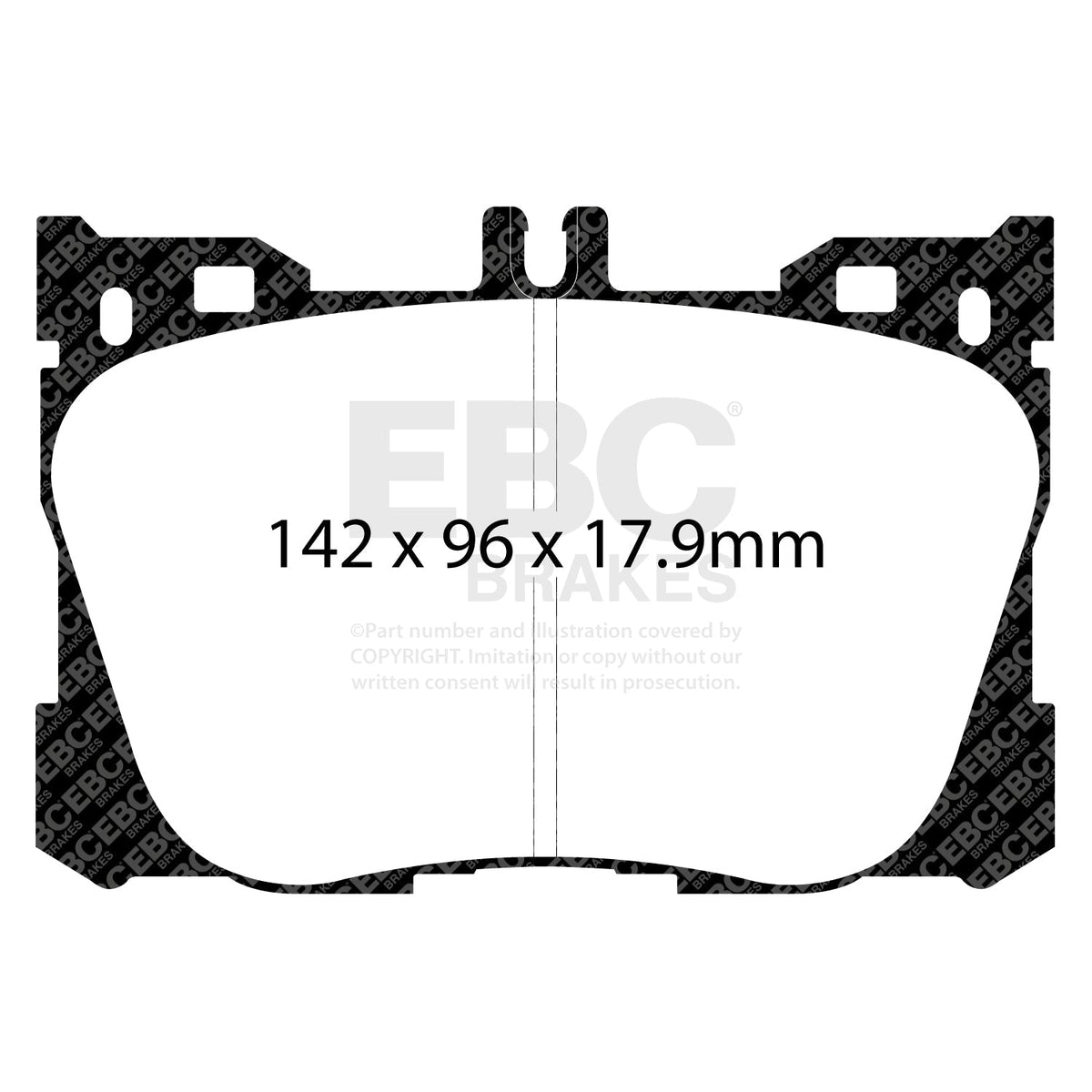EBC Redstuff 3000 Brake Pads DP33070C for BMW Audi VW