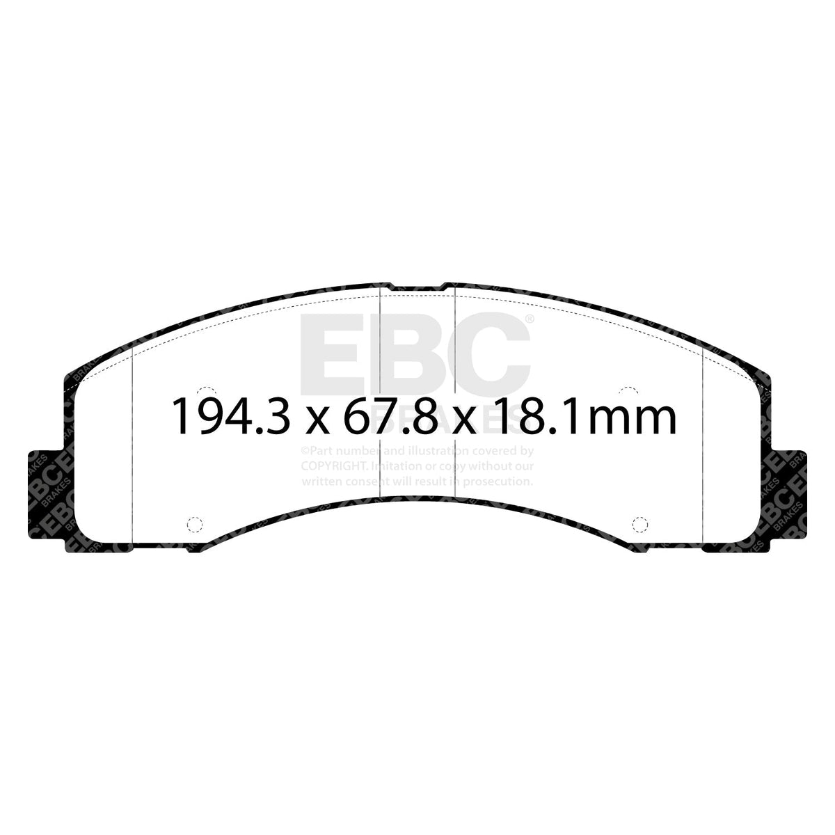 Best Aftermarket Brake Pad and Disc Kit UK | EBC Yellowstuff PD03KF1574