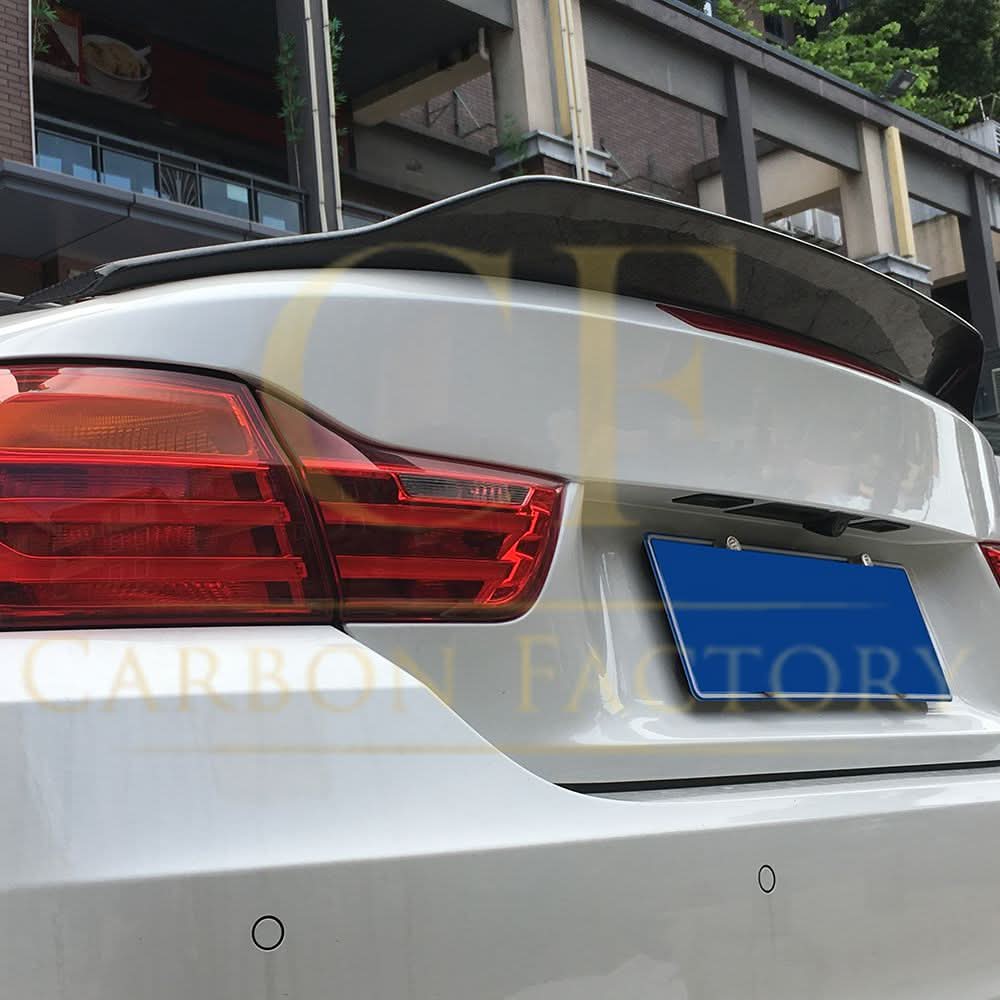 F33 F83 BMW 4 Series M4 Convertible DS Style Carbon Boot Spoiler - Cuz001