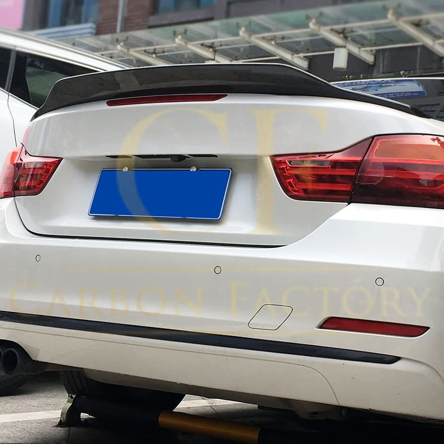 F33 F83 BMW 4 Series M4 Convertible DS Style Carbon Boot Spoiler - Cuz001