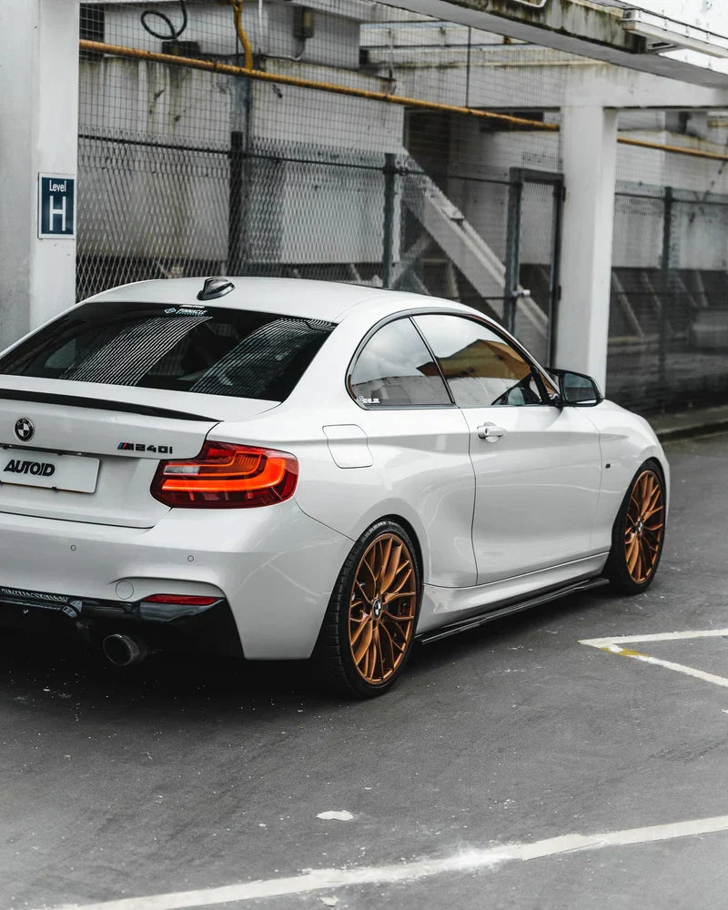 BMW F20 F21 F22 F23 ZAERO EVO-1 Gloss Black Side Skirts