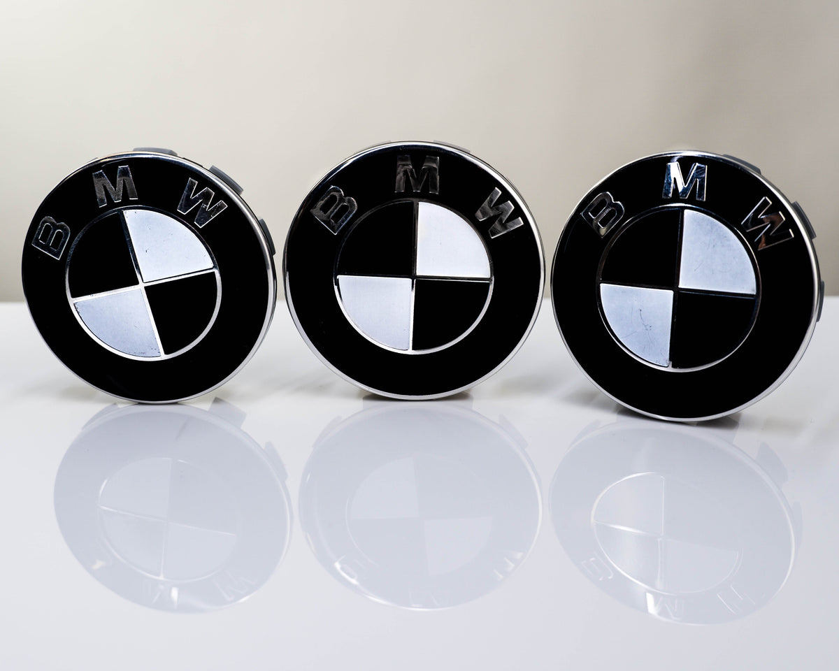 BMW E30 E36 E46 E90 F30 G20 X1-X7 Roundel Badge Overlays, Gloss Vinyl