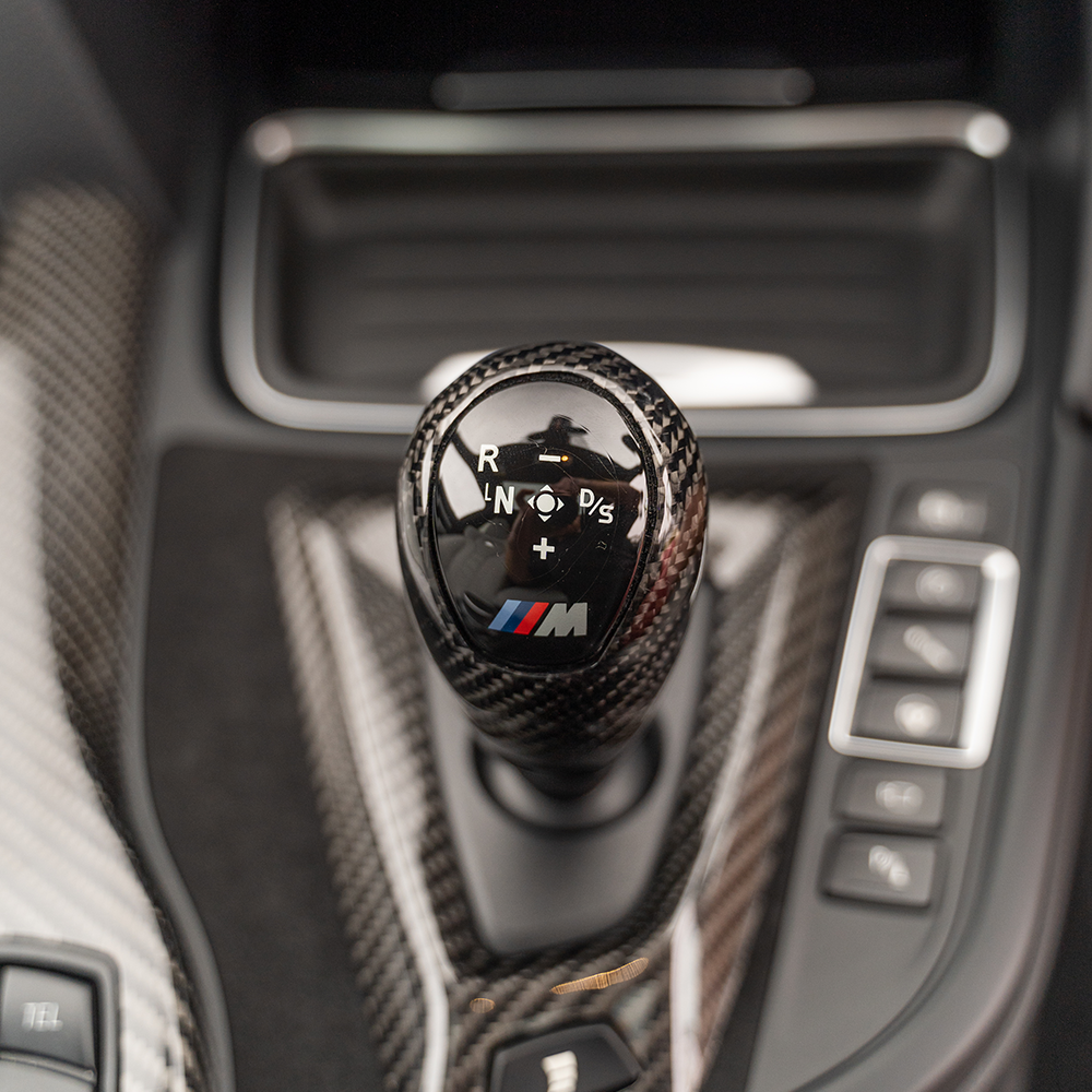 F80 F82 F83 F87 CT Carbon Shift Knob for BMW M DCT, Part No CT-SK-BMW-M
