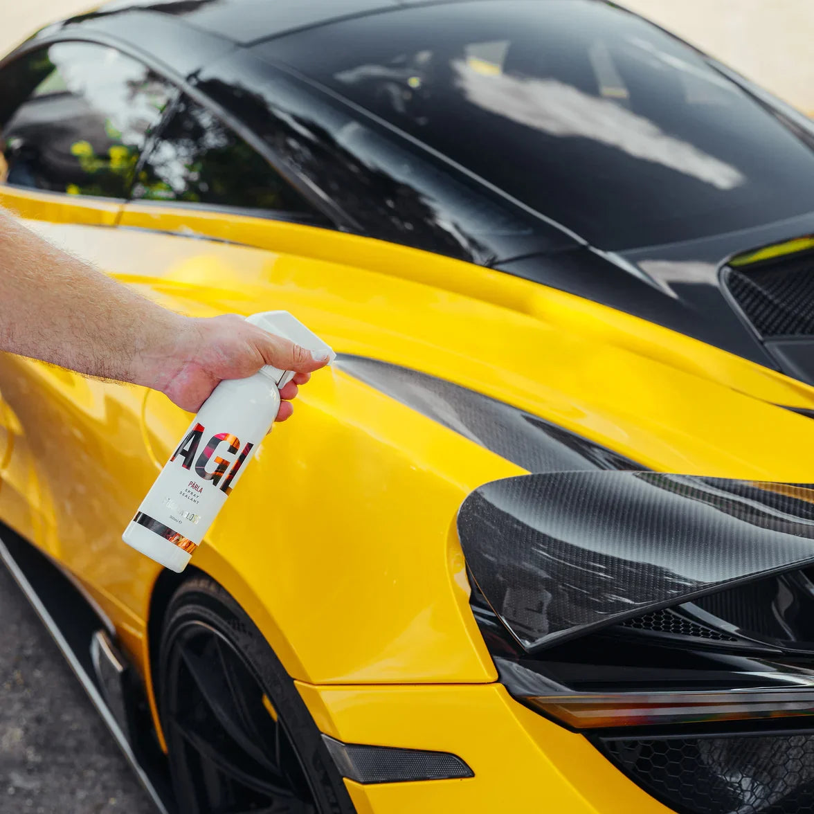 Stjarnagloss Pärla Long-Lasting Spray Car Sealant, 100ml & 500ml
