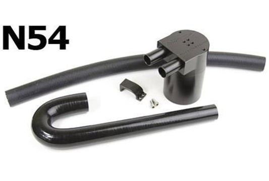 BMW E60 E61 535i N54 Oil Catch Can Kit - BMS E-N54-OCC-535i