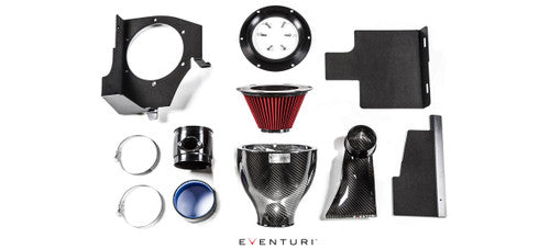 BMW E46 M3 S54 Eventuri Black Carbon Intake Kit