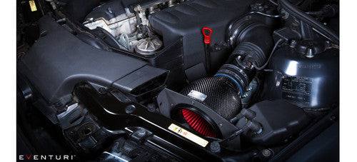 BMW E46 M3 S54 Eventuri Black Carbon Intake Kit