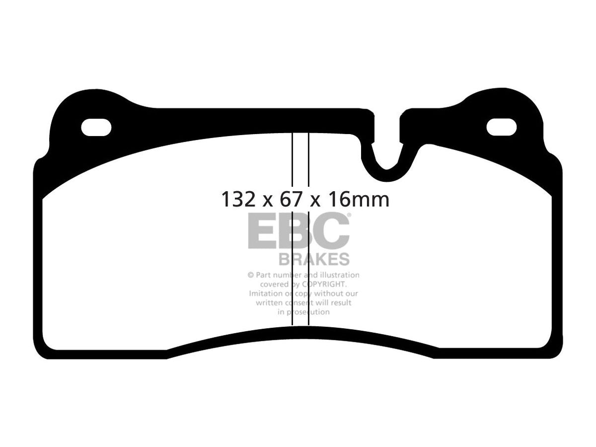 Audi R8 4S, BMW F87 M2 Competition, Lamborghini Gallardo LP560-4, Murcielago LP640, Diablo rear Brembo brake pads DP91127