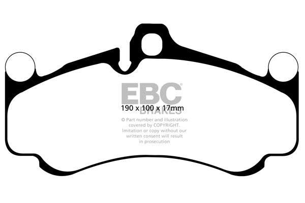 F10 F11 BMW Front Brake Pads EBC Redstuff DP32103C ATE Caliper Only