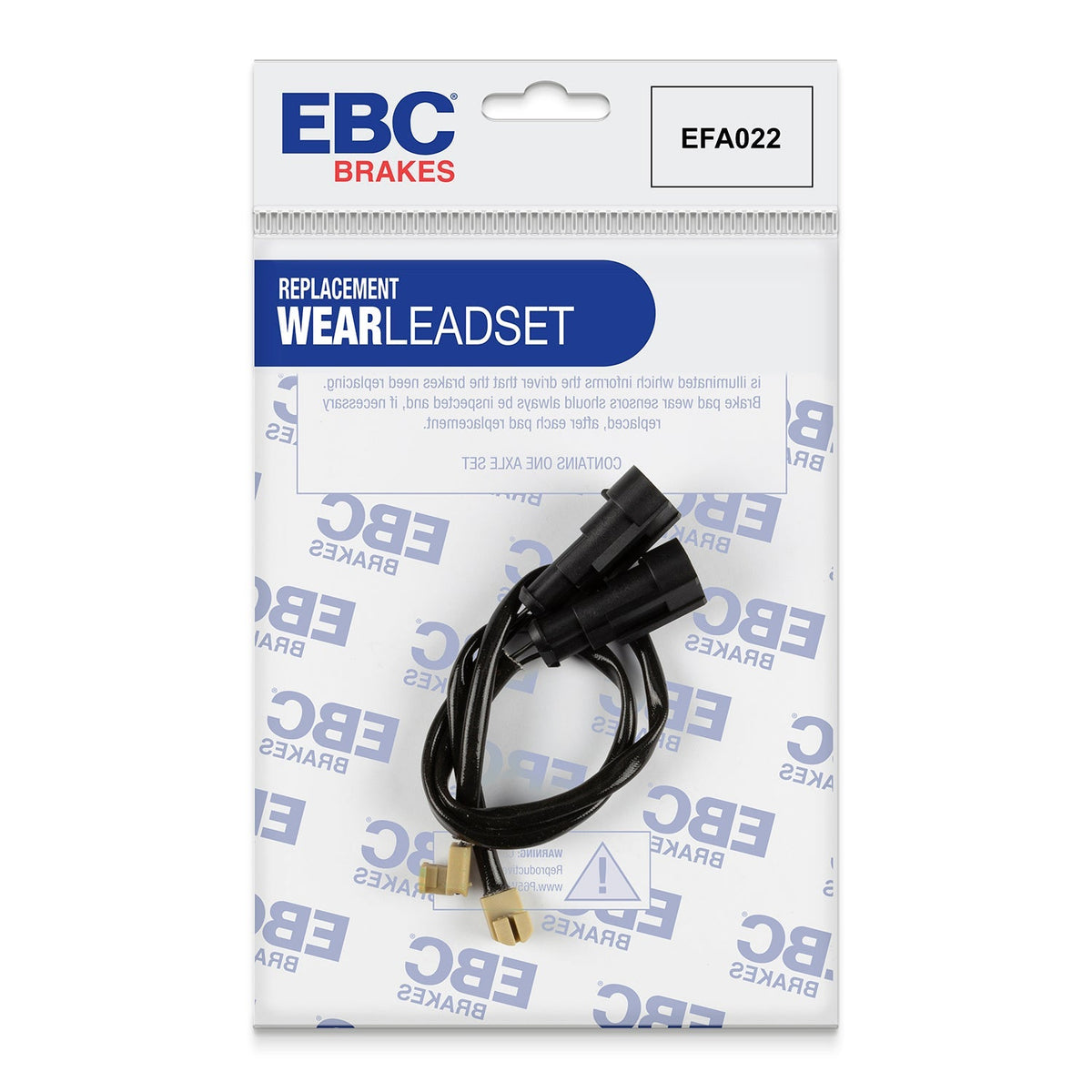 EBC EFA022Z Brake Wear Sensor Lead for EBC-Pad Equipped Cars