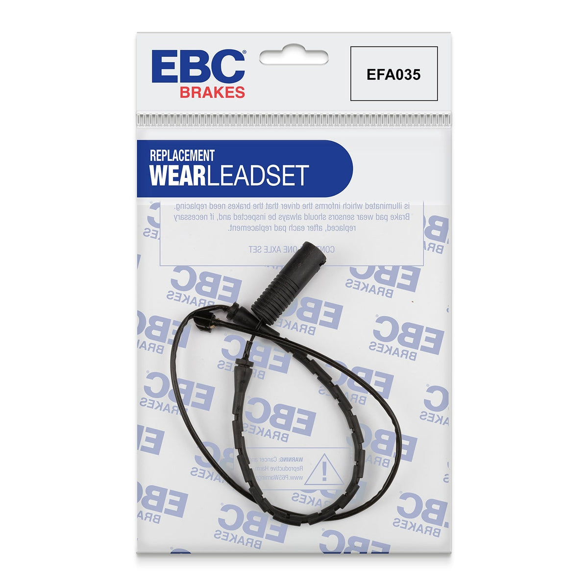 EBC EFA035 Brake Pad Wear Sensor Lead