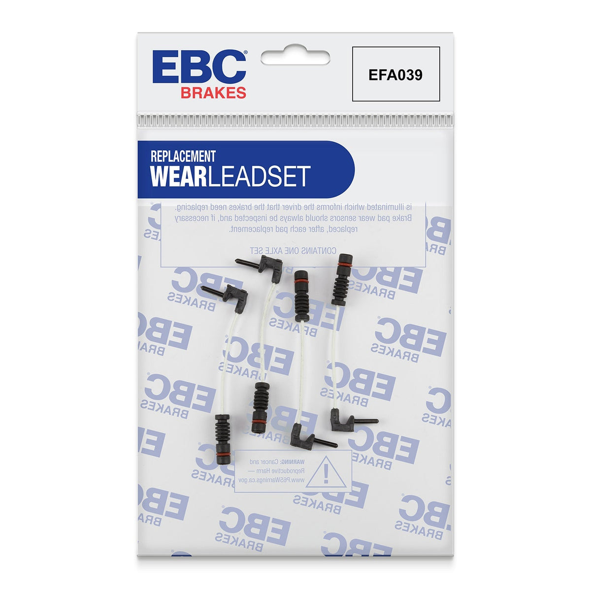 EBC EFA039 Brake Wear Sensor Lead for EBC-Equipped Cars