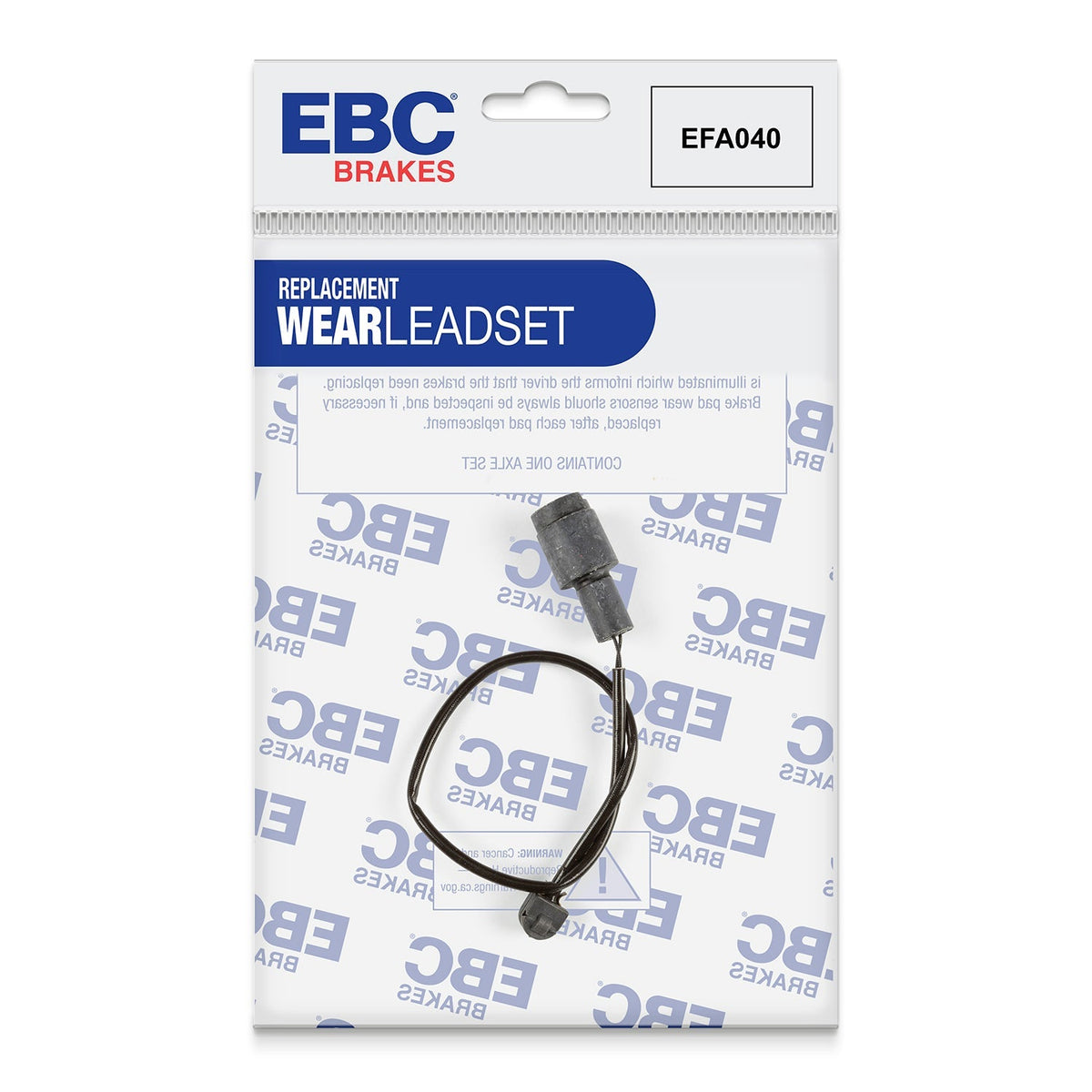 Ford Focus ST EFA040 Brake Wear Sensor Lead