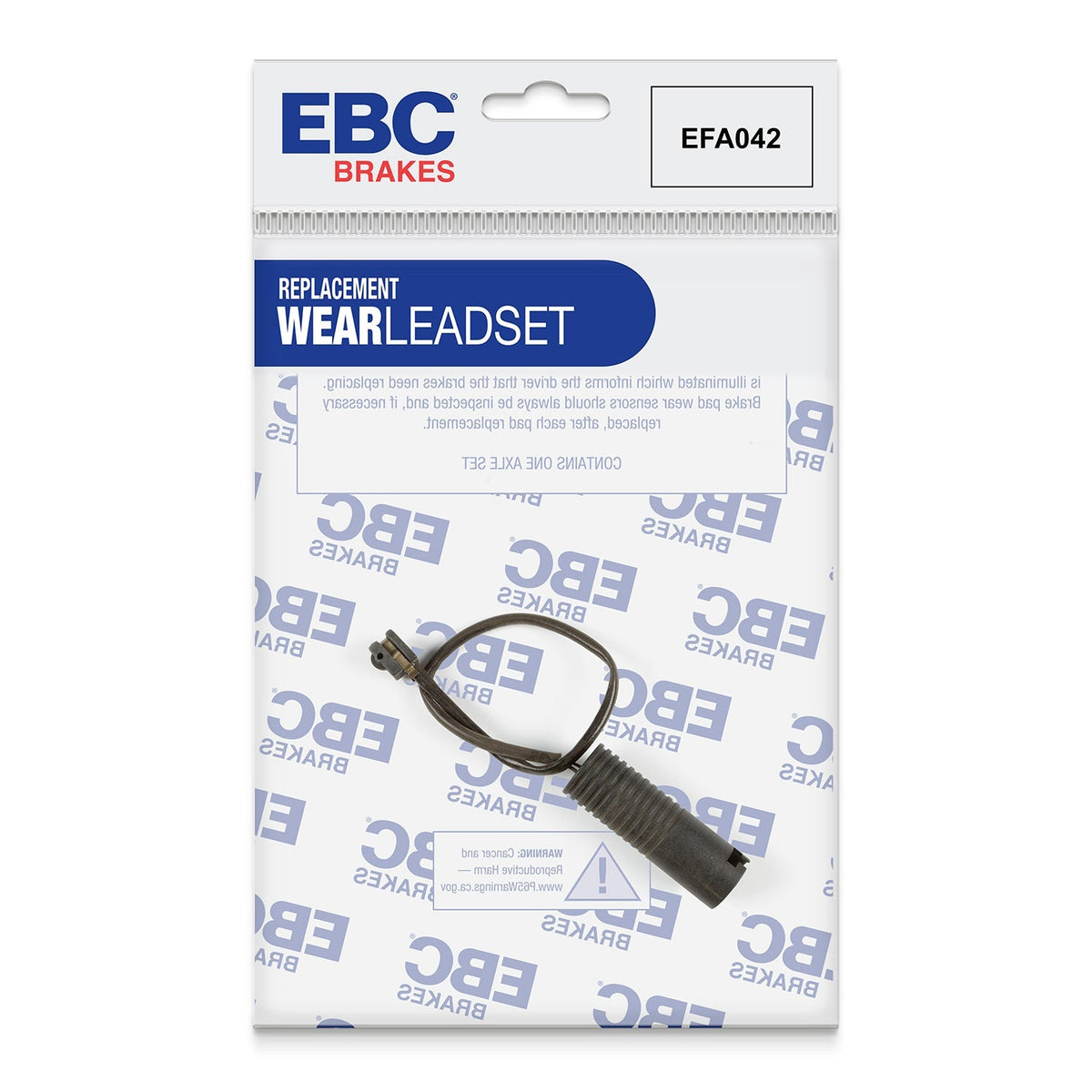 EBC EFA042 Brake Wear Sensor Lead for Ford VW BMW Audi Vauxhall Mini