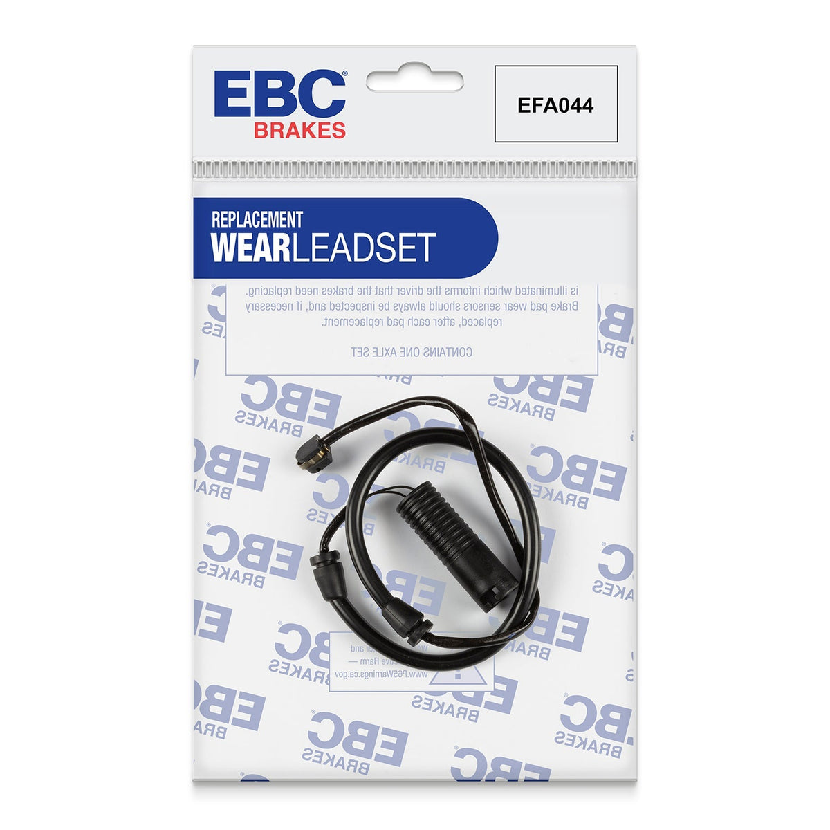 EBC EFA044 Brake Wear Sensor Lead for Ford Focus ST, Fiesta ST, VW Golf GTI, BMW 1 & 3 Series