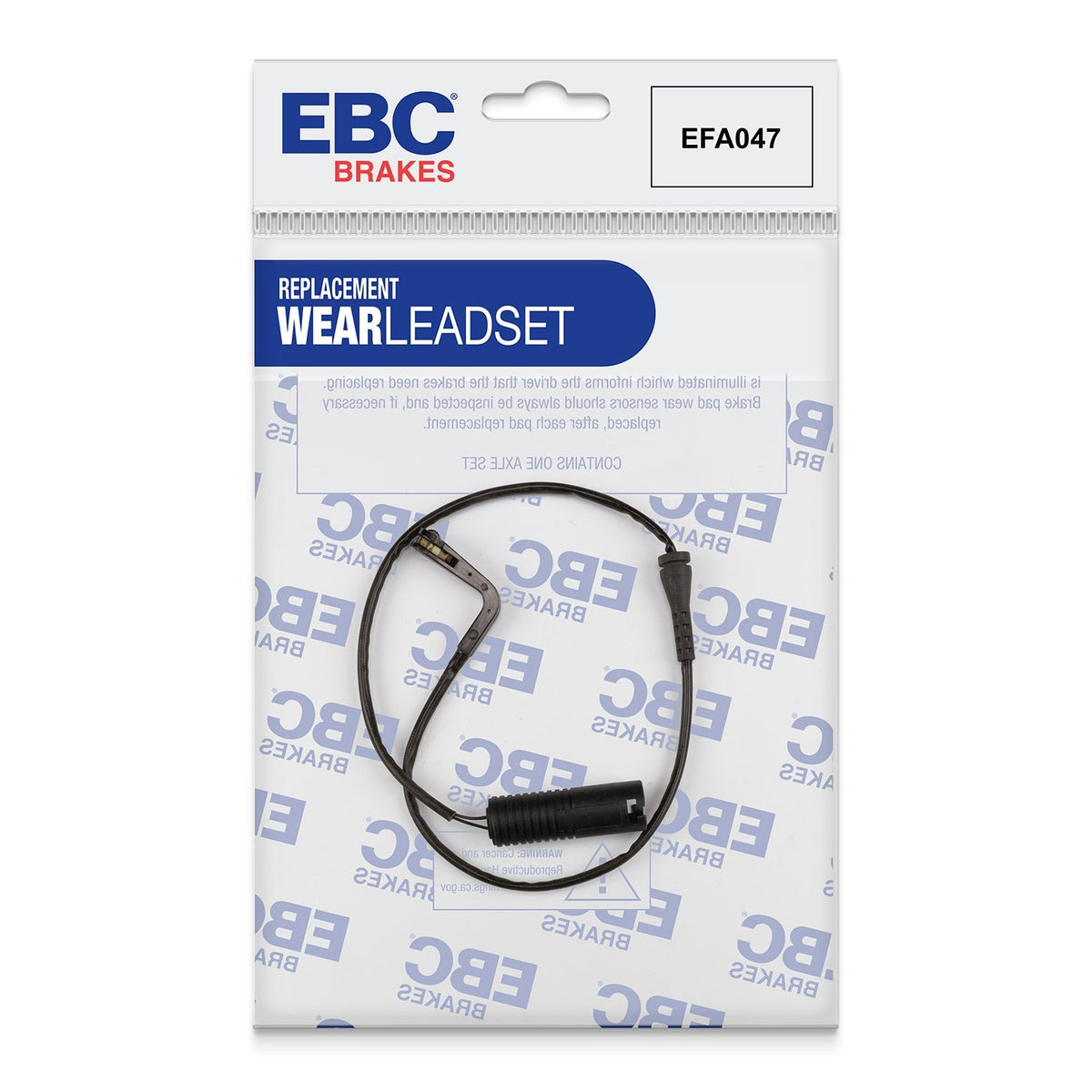 Best Aftermarket EBC Brake Wear Sensor Lead EFA047 - Top Value Upgrade for UK Fitment