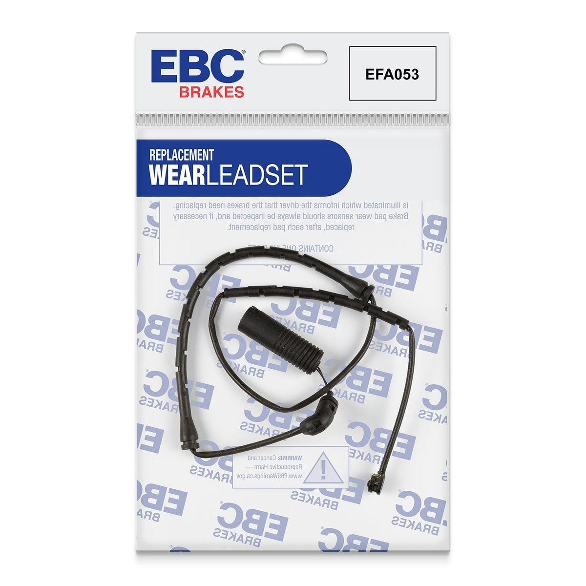 EBC EFA053 Brake Pad Wear Sensor Lead for Ford VW BMW Audi Mercedes Vauxhall