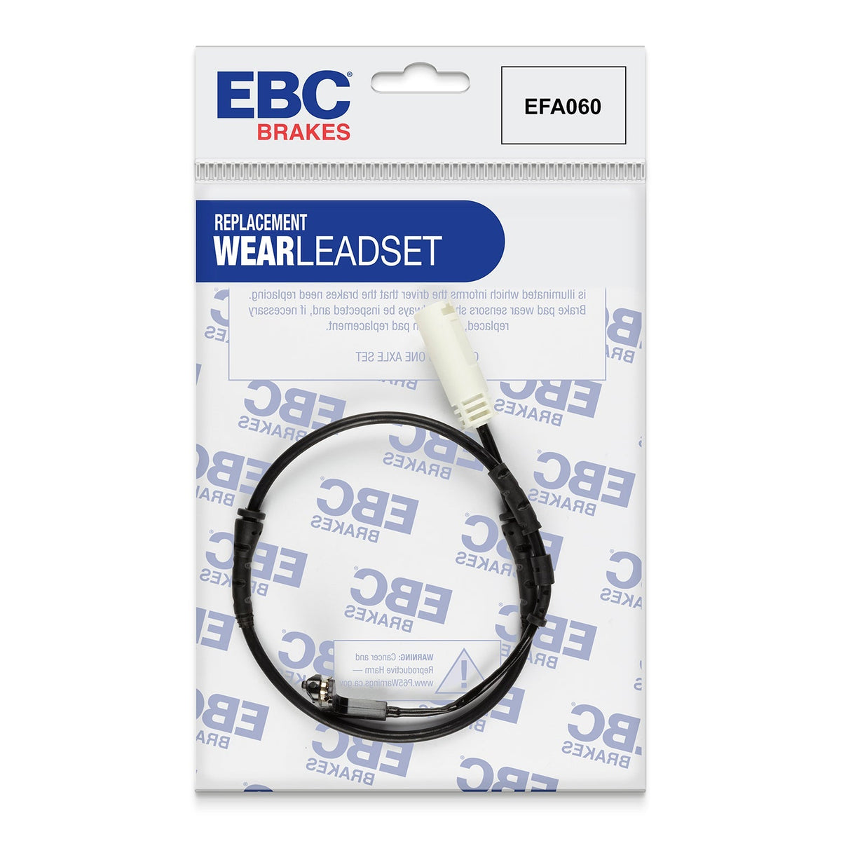 Best Aftermarket EBC Brake Wear Sensor Lead EFA060 - Top Value Upgrade for UK Fitment