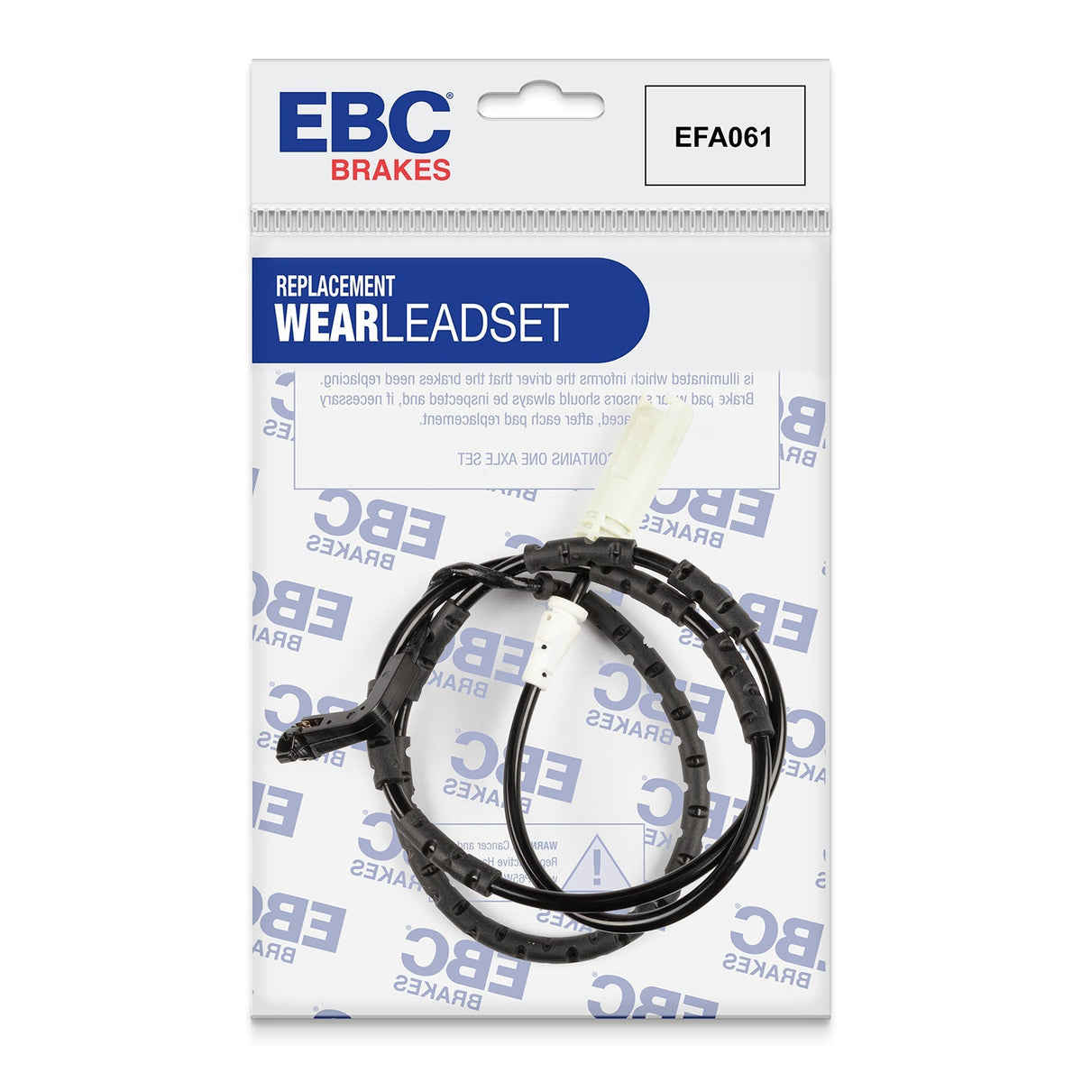 EBC Brake Wear Sensor Lead EFA061 for EBC Redstuff, Greenstuff, Ultimax Pads